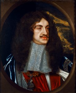 James II:n muotokuva (öljy kankaalle)