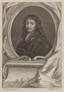 Sir William Temple, englantilainen diplomaatti ja kirjailija (kaiverrus)