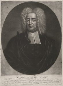 Cotton Mather, pubi. 1728 (kaiverrus) tekijältä Peter (after) Pelham