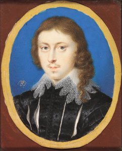 Edmund Waller (akvarelli vellum) tekijältä Peter Oliver
