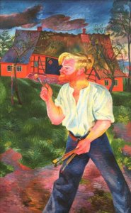 Taidemaalari Peter August Böckstiegel – Arrode – kotimaansa taidemaalari