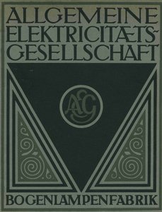 AEG-tuoteesitteen otsikkosivu