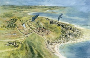 Nornour, Isles of Scilly, 500 eKr., n. 1990-2010 tekijältä Peter Dunn