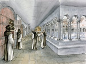Rievaulx Abbey, 1200-luku, 1990-2010 tekijältä Peter Dunn