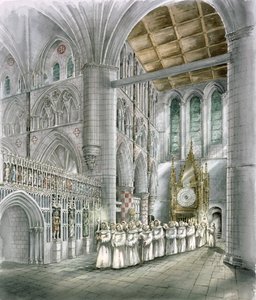 Rievaulx Abbey, 1400-luku, 1990-2010 tekijältä Peter Dunn