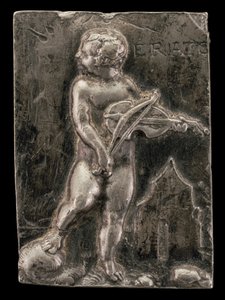 Putto, joka symboloi Muse Eratoa, n. 1540.