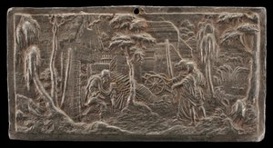 Abraham toivottaa tervetulleeksi kolme enkeliä, n. 15251535.