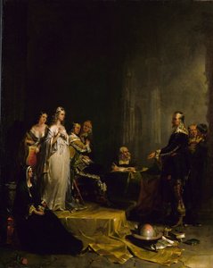 Kolumbus ennen kuningatarta, 1841.