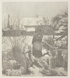 Liukas polku – talvimaisema (Norfolk) tekijältä Peter Henry Emerson