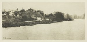 Brickfield on the River Bure (Norfolk) tekijältä Peter Henry Emerson