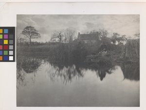 Quanting The Gladdon (platinaprintti alkuperäisessä telineessä) tekijältä Peter Henry Emerson