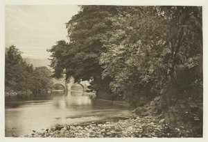 Rowsleyn silta, Derwent-joella tekijältä Peter Henry Emerson