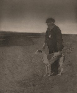 Salametsästäjä-Jänis näkymässä,1888 (kuva) tekijältä Peter Henry Emerson