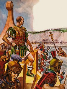 Julius Caesar hyökkää Britanniaan tekijältä Peter Jackson