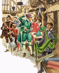 Olipa kerran... markkinat ja katukauppiaat Tudor-kaudella tekijältä Peter Jackson