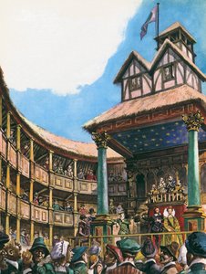 Teatteri Lontoossa kuningatar Elizabeth I:n aikaan tekijältä Peter Jackson