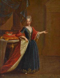 Muotokuva Maria Antoniasta Itävallasta 1669-1692, Baijerin valtionruhtinasta.