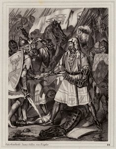 Johannes Sokainen, Böömin kuningas (kaiverrus) tekijältä Peter Johann Nepomuk Geiger