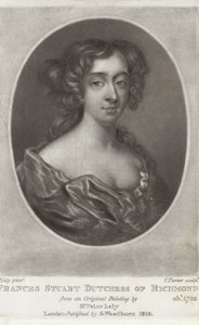 Frances Stuart tekijältä Peter Lely