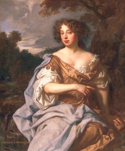 Lady Essex Finch, myöhemmin Nottinghamin kreivitär, n. 1675 tekijältä Peter Lely
