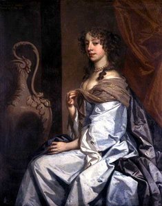 Muotokuva Mary Bagotista, Middlesexin ja Dorsetin kreivitärtä (1645-79) (öljy kankaalle) tekijältä Peter Lely