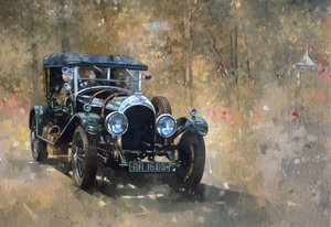 3 litran Bentley Cottesbrookessa (öljy kankaalle) tekijältä Peter Miller