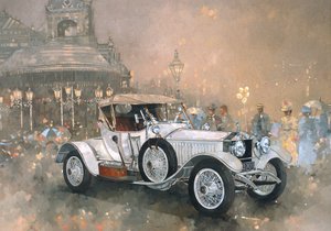 Ghost in Scarborough (öljy kankaalle) tekijältä Peter Miller