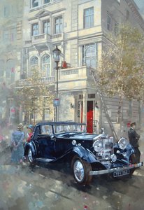 Phantom II Queens Gate Mewsiin (öljy kankaalle) tekijältä Peter Miller