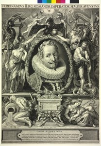 Pyhän Rooman keisari Ferdinand II tekijältä Peter Paul (after) Rubens