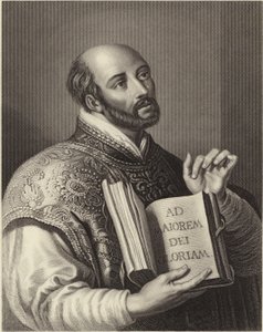 Ignatius Loyola (kaiverrus) tekijältä Peter Paul (after) Rubens