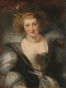 Taiteilijan toisen vaimon Helena Fourmentin (1614-1673) muotokuva, n. 1650 (öljy paneelille)