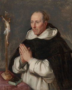 Un moine en priere, muotokuva: Saint Thomas d