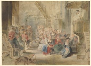 Saarna kyläkirkossa, noin 1630 tekijältä Peter Paul Rubens