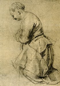 Rukoileva paimen nainen tekijältä Peter Paul Rubens