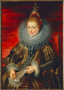Itävalta, Wien, Infanta Isabella Clara Eugenia of Habsburg (1566 - 1633) muotokuva tekijältä Peter Paul Rubens