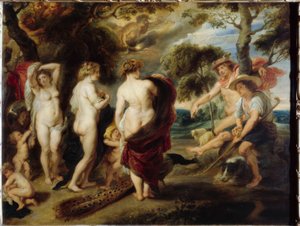 Pariisin tuomio tekijältä Peter Paul Rubens