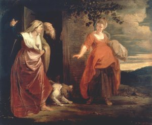 Der Weggang der Hagar tekijältä Peter Paul Rubens