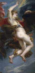 Ganymedesin sieppaus. 1636-38 tekijältä Peter Paul Rubens