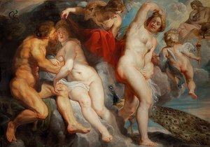 Ixion ja Nephele. 1615 tekijältä Peter Paul Rubens