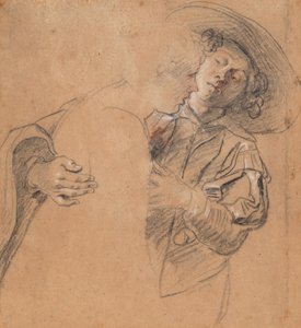 Nuori mies, joka syleilee nuorta naista tekijältä Peter Paul Rubens