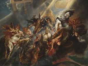Phaetonin kaatuminen tekijältä Peter Paul Rubens