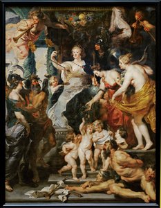 La felicite de la Regence tekijältä Peter Paul Rubens