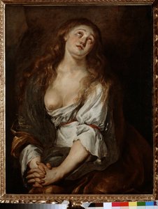 Maria Magdaleena (öljy kankaalle tekijältä Peter Paul Rubens