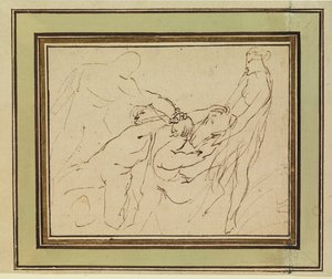 Meleager tappaa setänsä Plexippuksen ja Toxeuksen tekijältä Peter Paul Rubens