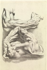 Lihakset (kaiverrus) tekijältä Peter Paul Rubens
