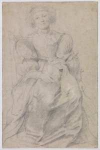 Muotokuva Hélène Fourmentista, n. 1630-1631 tekijältä Peter Paul Rubens