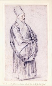 Muotokuva Nicolas Trigault S.J. kiinalaisessa asussa, tekijältä Peter Paul Rubens