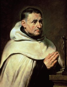 Karmeliittipriorin muotokuva (öljy puulle) tekijältä Peter Paul Rubens