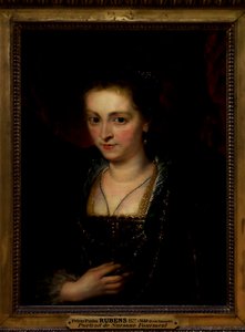 Naisen muotokuva. Suzanna Fourmentin muotokuva tekijältä Peter Paul Rubens