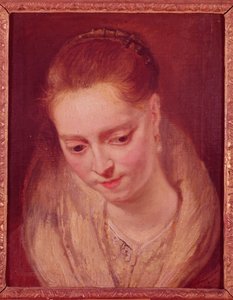 Muotokuvan oletetaan olevan Helene Fourment (1614-73)